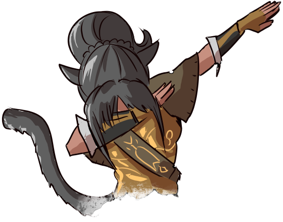 Blaster Dabbing Sticker